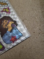 RARE Vintage 80’s Mark 1 Chrome Stickers Rock N Roll Superstar NEW