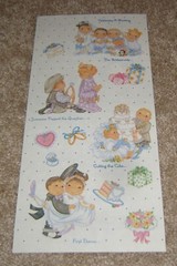 Tie Me To The Moon ~ Dimple Street Gang Wedding Sticker Sheet ~ Bridesmaids