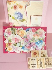 Anna Griffin’s Latest Hydrangea & Rose 30 PCS 3D Stickers +Ephemera Minis BONUS!