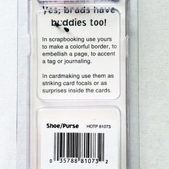 Love To Shop Brad Buddies Hot Off The Press Shoe Purse Scrapbooking Card Making