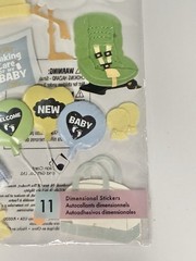 Jolee’s Boutique Bringing Baby Home Stork Stickers Scrapbooking Stork 11 Pieces
