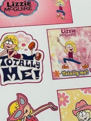 Lizzie McGuire Sticker Sheet+ 3” Magnet