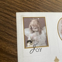 Vintage Hallmark Stickers Little Girl Angels Peace Love Joy 1 Sheet – Open Box