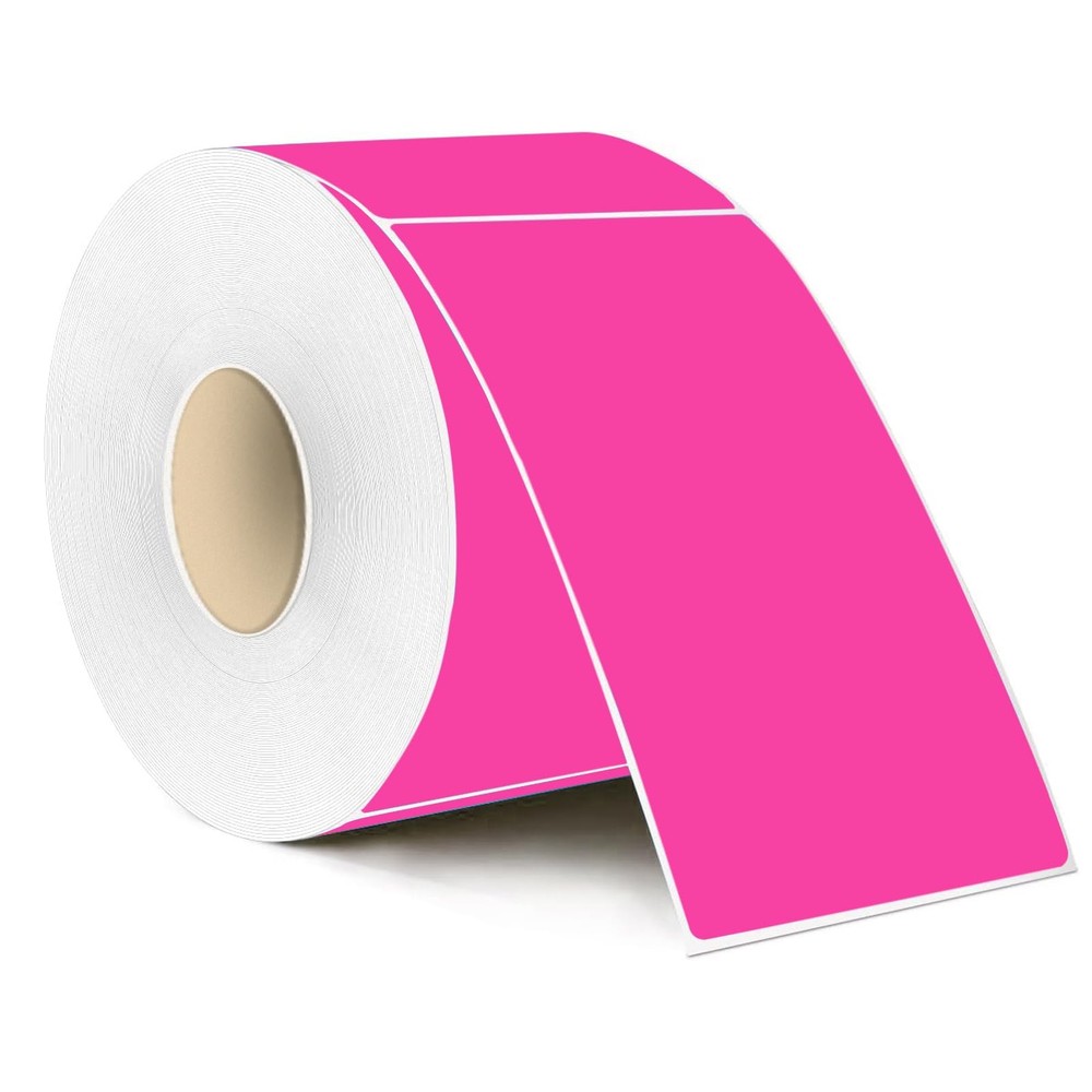 3″X5″ Rectangle Neon Colored Labels, Removable Moving Labels for Boxes, Perma…