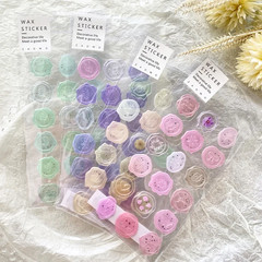 18Pcs, Vintage Wax Seal Stamp Stickers, DIY Scrapbooking Journal Planner Decorat