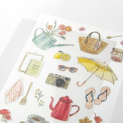 MIDORI sticker transcription living pattern 82583006