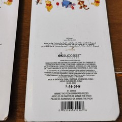 Vtg Winnie The Pooh Tigger Chipboard Embellishments lot of 2 packs NIP EKSuccess