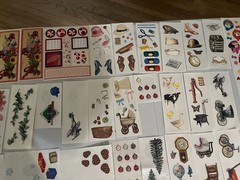 Large Lot «Creative Memories» Sticker Sheets-Variety Themes-See Photos-93 Sheets