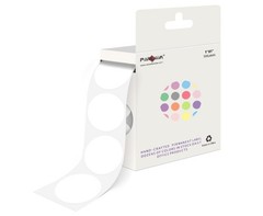 PARLAIM White Dot Sticker 1 inch 500Pcs Round Color Code Label Circle Dots hot
