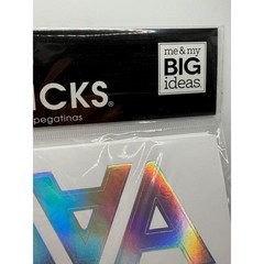 Me & My Big Ideas mambiSTICKS Holographic Alphabet Stickers 171pc STL-316 NEW
