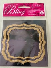 EK Success Jolee’s Boutique Stickers GOLD ORNATE BLINK BORDERS 2 SIZES