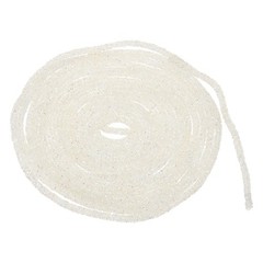 5 Yard 7mm Glitter Sequins Rope Sequins Rhinestone Cord Clear Cream