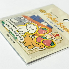 Dog Flake Stickers Poodle Schnauzer Maltese Kawaii Japan 30pcs