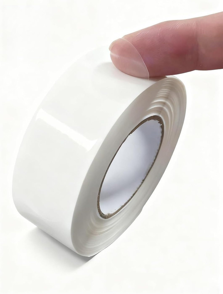 1-Inch Clear round Stickers – 500 Pieces Envelope Closure Stickers Clear Adhesiv