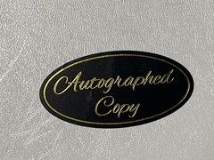 1×2 inch 300PCS Autographed Sticker by The Author inch, Black