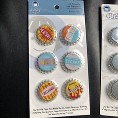 Li’l Davis Designs Bottle Caps, Travel Bottle Caps & Custom Bottle Caps-Lot Of 3