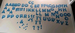 Alphabet Wave Letters And Punctuation