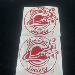 Red Hat Society Stickers Lot Bumper Vinyl Scrapbooking Vintage Car 50+