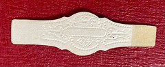 Single Cuban Gold Cigar Band – MINT New Old Stock – Unused Embossed Gold Gilt