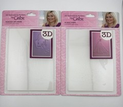 23 Piece Lot Mixed Theme Paper Dies Embossing Folders New in Package