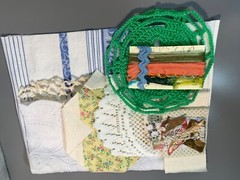 24 Pcs Vintage Doily, Tablecloth, Small Projects, Sewing Supplies, Scraps (431)