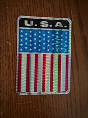 USA Pride! September 11 2001 Sticker Always Remember USA Flag NYPD Bogo!!