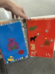 Vintage 1980s Sticker Album Collection Pac-Man Donkey Kong Qbert Bears Huge Lot