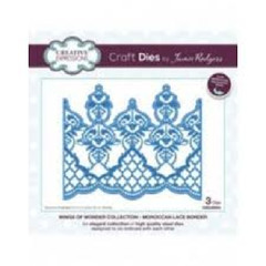 Creative Expressions METAL CUTTING DIE – WINGS OF WONDER – MOROCCAN LACE BORDER