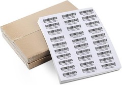 30-Up 1 x 2-5/8 Shipping Address Labels, 15000 Total Labels