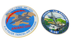 F-16 Pacer Tiercel Air Defense AN/ARC-200 & Close Air Support Sticker Lot