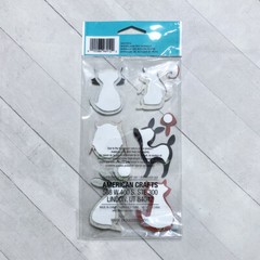 Jolees Woodland Animal Felt Stickers Scrapbook Embellishments Fall Winter