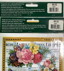 Vntg Mamelok Victorian Embossed Die Cut Lot Christmas Flowers Scrapbook Crafts