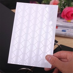 10 Sheet 1020pack Photo Corners Self Adhesive PVC Paper Photo Foto Corner Sti…