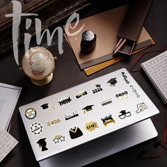 100Pcs Graduation Stickers 2026, College Class Graduation Decorations Stickers f