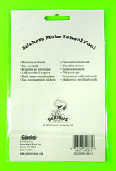Eureka Peanuts Charlie Brown Snoopy Lenticular Moving Stickers Pack