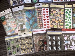 LOT OF 30 Pks. RECOLLECTIONS STICKERS~Mixed Themes~NEW
