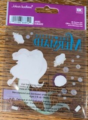 DISNEY The Little Mermaid Ariel Fish Tail Princess Character Scrapbook Stickers