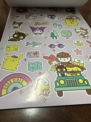 🎀 LARGE STICKER PAD Hello Kitty Activity Coloring Book Full Size Create A Scene