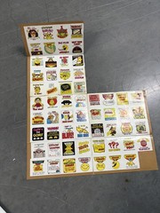 Vintage 1980s Sticker Album Collection Pac-Man Donkey Kong Qbert Bears Huge Lot