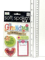 Various themes of Dimensional/Textured Stickers Scrapbooking.