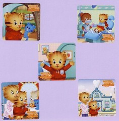 10 Daniel Tiger’s Neighborhood Dental – Large Stickers – Rewards
