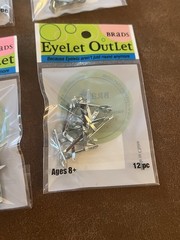 Eyelet Outlet Brads Lot of NEW 6 packs Card Making Scrapbooking Tools Tractor