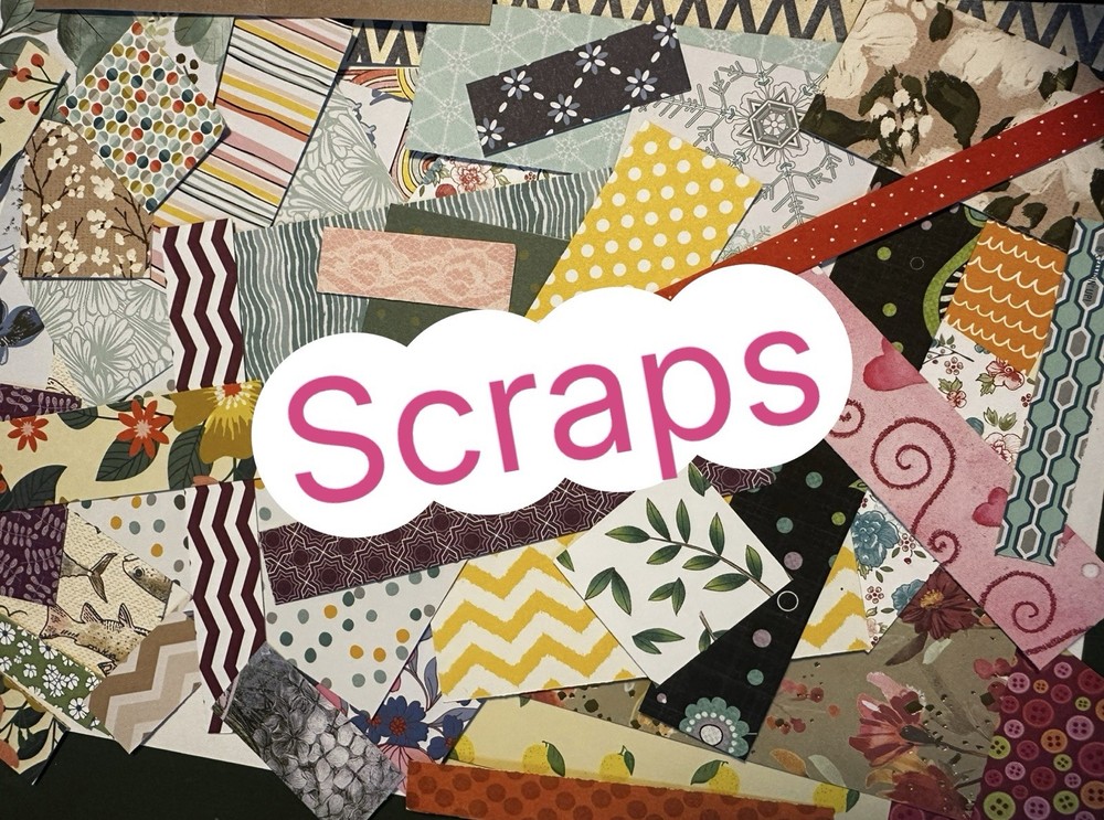 Paper Scraps for Crafting Scrapbooking Cards Making Junk Journalling Mixed Lot