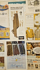 ALCOHOL CIGS MENS FASHION Ephemera Pack 50 pcs Print Ads Junk Journal Scrapbook