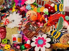 MYSTERY BAG. Craft Scoop. Junk Journal Supplies. Mixed Media. Collage Supplies.