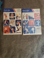 Perk-Ups 1983 Olympics Stickers 2 Packages NEW!