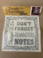 Vinyl Transfer Sheet Rub On Notes Reminders To Do List