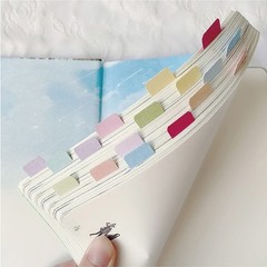 120Pcs Colorful Adhesive Index Label Writable Page Marker for Notebook