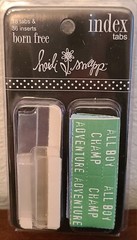 4 Packs Heidi Swapp Index Tabs Craft Embellishment – Sports, Love, Emotions #7