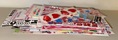 LOT of tons Boutique Scrapbook Stickers SET from Michaels EUC/NEW